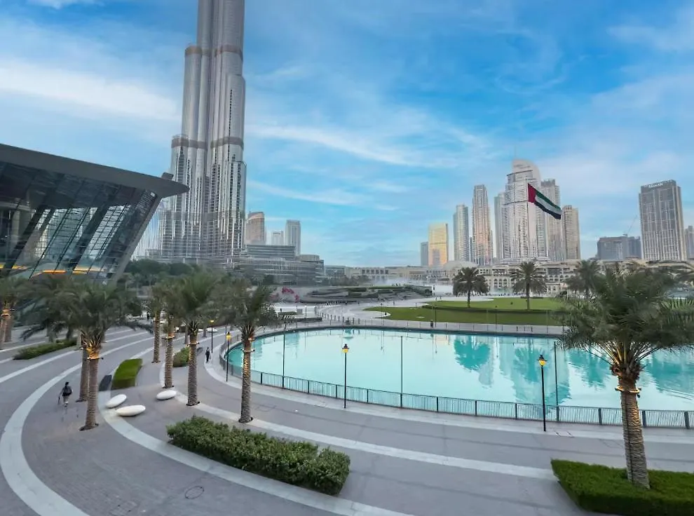 Downtown Luxe 1Br Steps From Burj Khalifa & Opera Διαμέρισμα Ντουμπάι 0*,